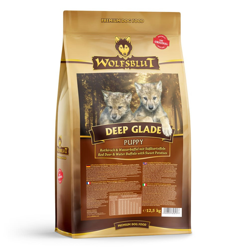 Deep Glade Puppy - Rothirsch mit Süßkartoffel 12,5 kg