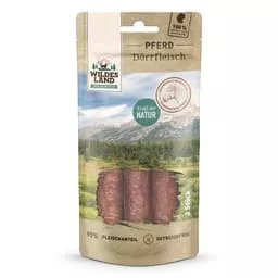 Wildes Land Snack Pferde Dörrfleisch 3 Stk.