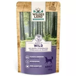 Wildes Land Nassfutter Wild mit Kürbis 150 g