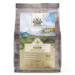 Wildes Land Trockenfutter Huhn mit Reis Soft 1,5kg