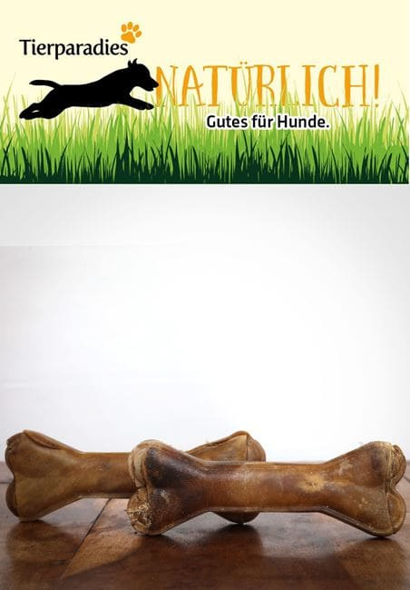 Kauknochen Hirsch, 12 cm 2 Stück