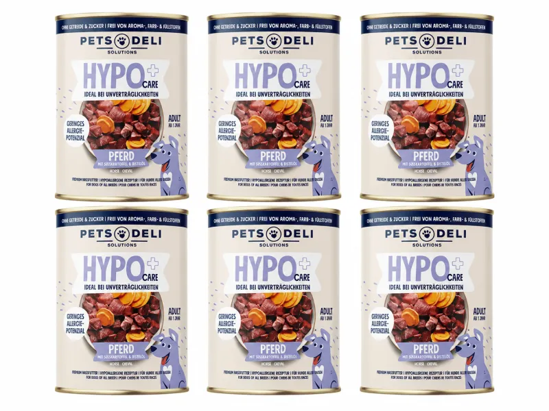 Pets Deli Hypo Pferd 6x 400g