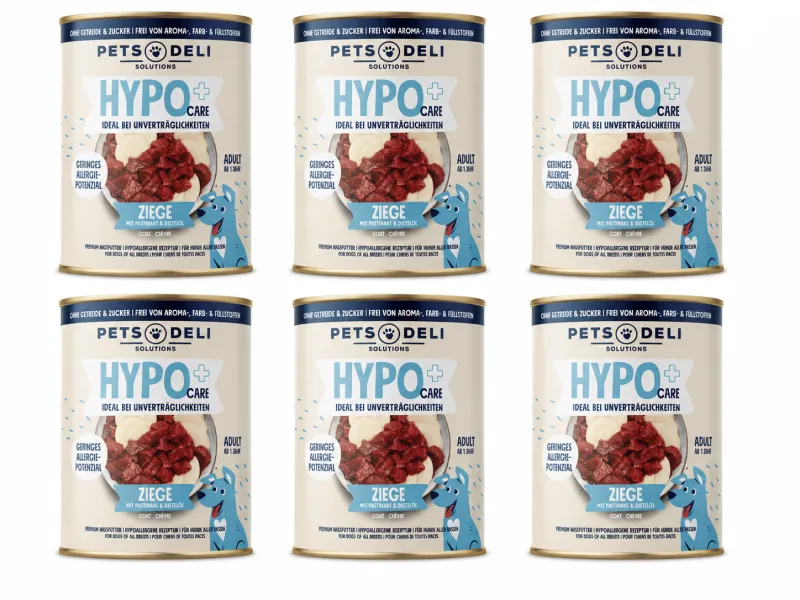 Pets Deli Hypo Ziege 6x 400g